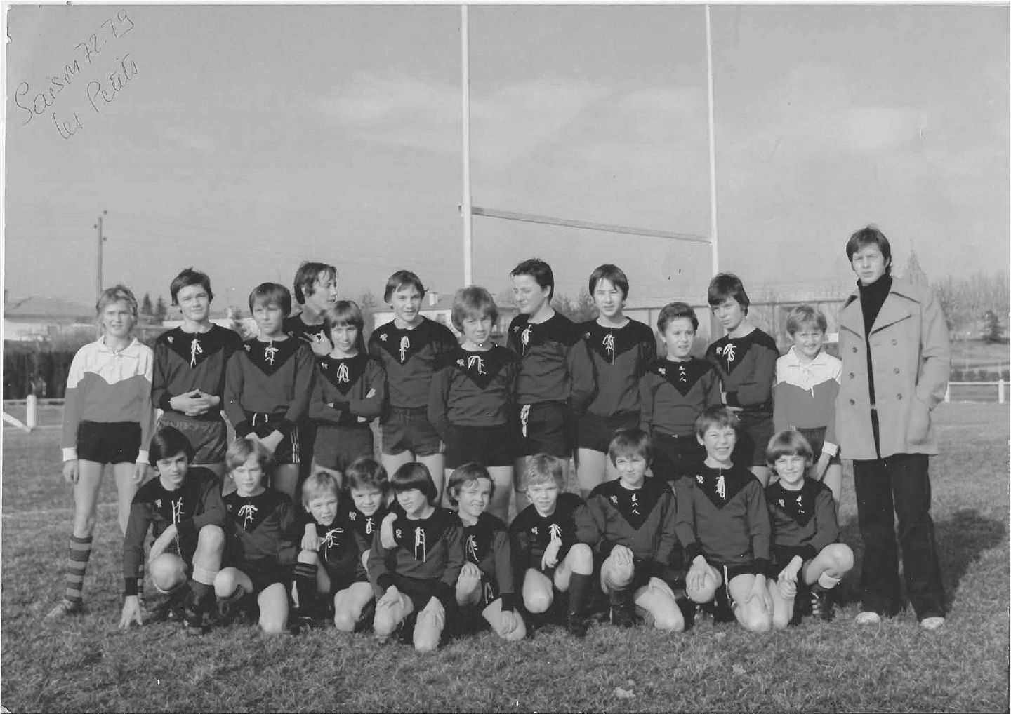 Les débuts de l'école de Rugby de Tournefeuille : Saison 78/79.